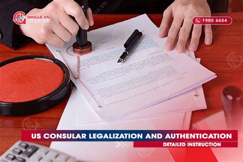 Consular Services (Authentication) .